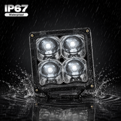 4 Inch Cube LED Pods Light 4000LM IP67 Spot Fog Lamp 12V 24V Offroad Driving Auxiliary Light for 4x4 4WD Truck Universal Vehicle,MY SHOP,4 Inch Cube LED Pods Light 4000LM IP67 Spot Fog Lamp 12V 24V Offroad Driving Auxiliary Light for 4x4 4WD Truck Universal Vehicle