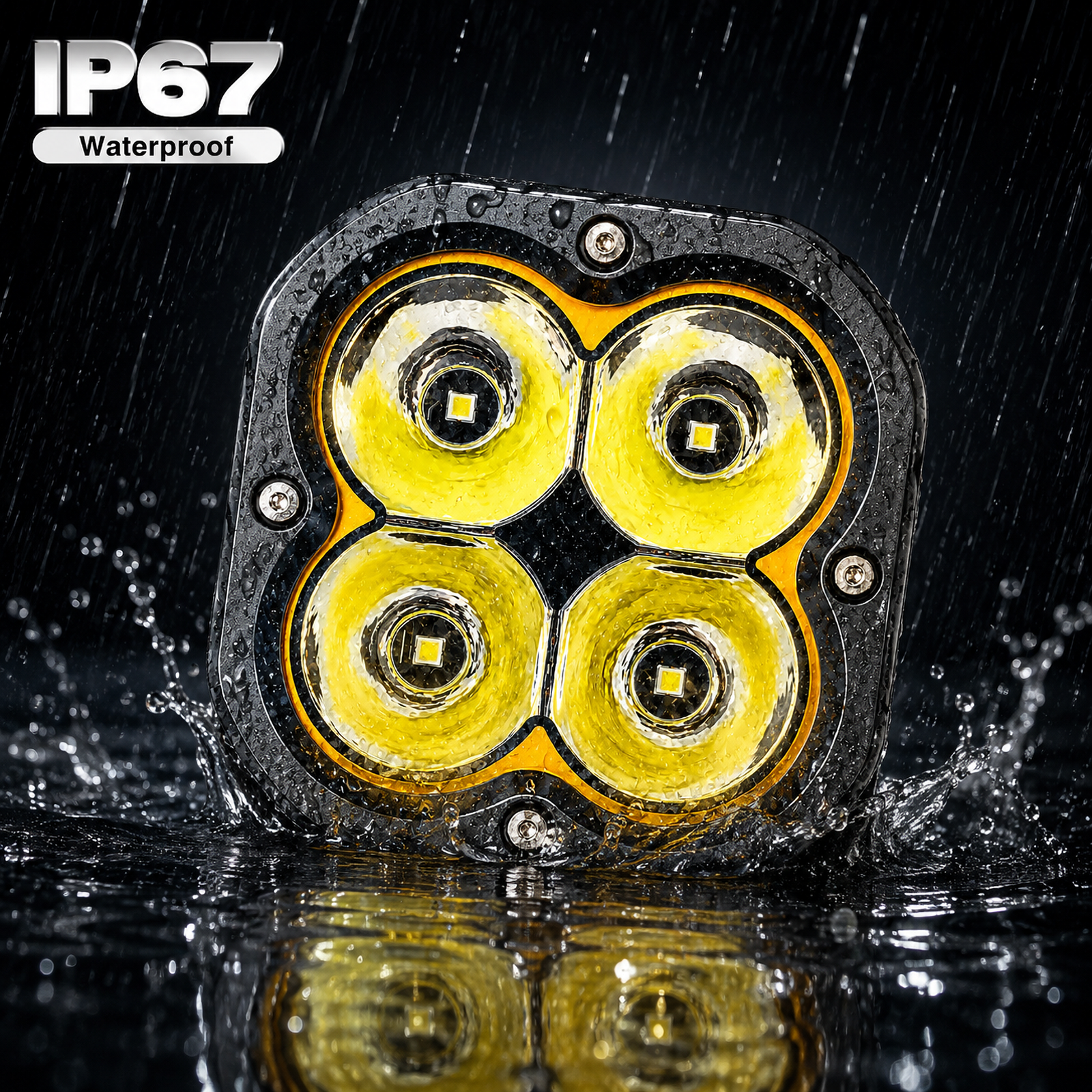 5 Inch 65W IP67 Waterproof LED Work Light Spot Beam LED Driving Light for 4x4 SUV Truck Boat Trailer Forklift,MY SHOP,5 Inch 65W IP67 Waterproof LED Work Light Spot Beam LED Driving Light for 4x4 SUV Truck Boat Trailer Forklift