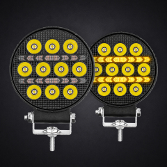 5 Inch LED Work Light Yellow White Spotlight IP67 Waterproof LED Fog Lamp 4x4 Offroad Driving Light for Truck ATV Tractor Lorry,MY SHOP,5 Inch LED Work Light Yellow White Spotlight IP67 Waterproof LED Fog Lamp 4x4 Offroad Driving Light for Truck ATV Tractor Lorry