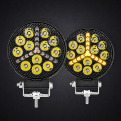 5 Inch Round Aluminum LED Work Light 12V 24V IP67 Waterproof White Fixed Amber DRL Auxiliary Offroad Driving Light for ATV UTV,MY SHOP,5 Inch Round Aluminum LED Work Light 12V 24V IP67 Waterproof White Fixed Amber DRL Auxiliary Offroad Driving Light for ATV UTV