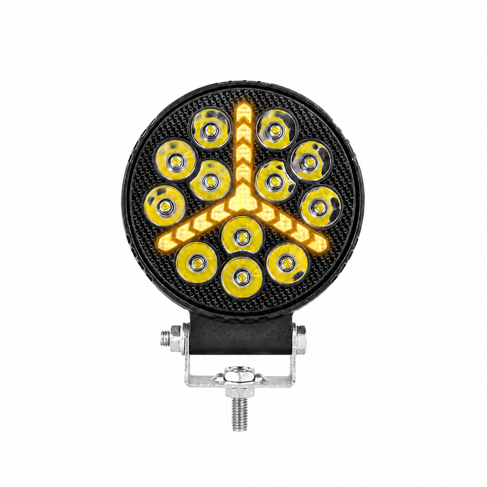5 Inch Round Aluminum LED Work Light 12V 24V IP67 Waterproof White Fixed Amber DRL Auxiliary Offroad Driving Light for ATV UTV,MY SHOP,5 Inch Round Aluminum LED Work Light 12V 24V IP67 Waterproof White Fixed Amber DRL Auxiliary Offroad Driving Light for ATV UTV