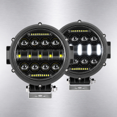 7 Inch Round Spot Flood Combo LED Work Driving Light 12V 24V IP67 Waterproof for Truck SUV ATV UTV 4x4 Offroad,MY SHOP,7 Inch Round Spot Flood Combo LED Work Driving Light 12V 24V IP67 Waterproof for Truck SUV ATV UTV 4x4 Offroad