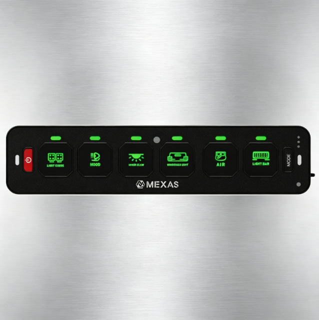 6 Gang Slim Series Wireless Switch Panel LED Indicator Push Button Switch for UTV ATV Off Road Truck Car 4X4 Accessories,JEDISON LED Off-Road Lights Manufacturer & Factory,6 Gang Slim Series Wireless Switch Panel LED Indicator Push Button Switch for UTV ATV Off Road Truck Car 4X4 Accessories