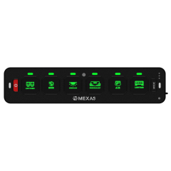 6 Gang Slim Series Wireless Switch Panel LED Indicator Push Button Switch for UTV ATV Off Road Truck Car 4X4 Accessories,JEDISON LED Off-Road Lights Manufacturer & Factory,6 Gang Slim Series Wireless Switch Panel LED Indicator Push Button Switch for UTV ATV Off Road Truck Car 4X4 Accessories