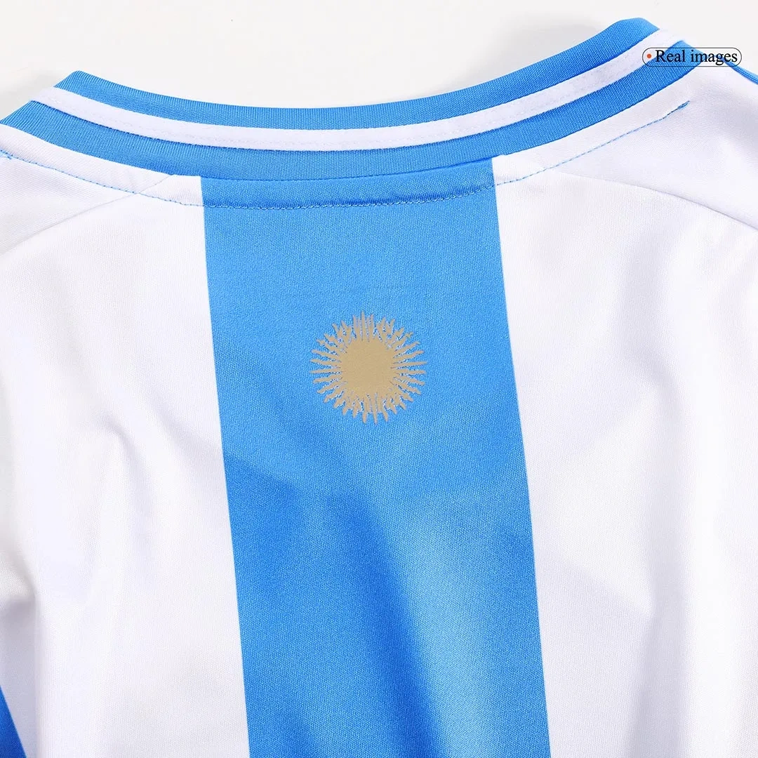 2024 Argentina Home Jersey Messi #10 Di Maria #11 J.Álvarez #9 Copa America