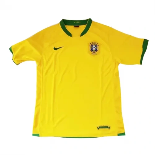 Brazil Retro Jersey Home World Cup 2006
