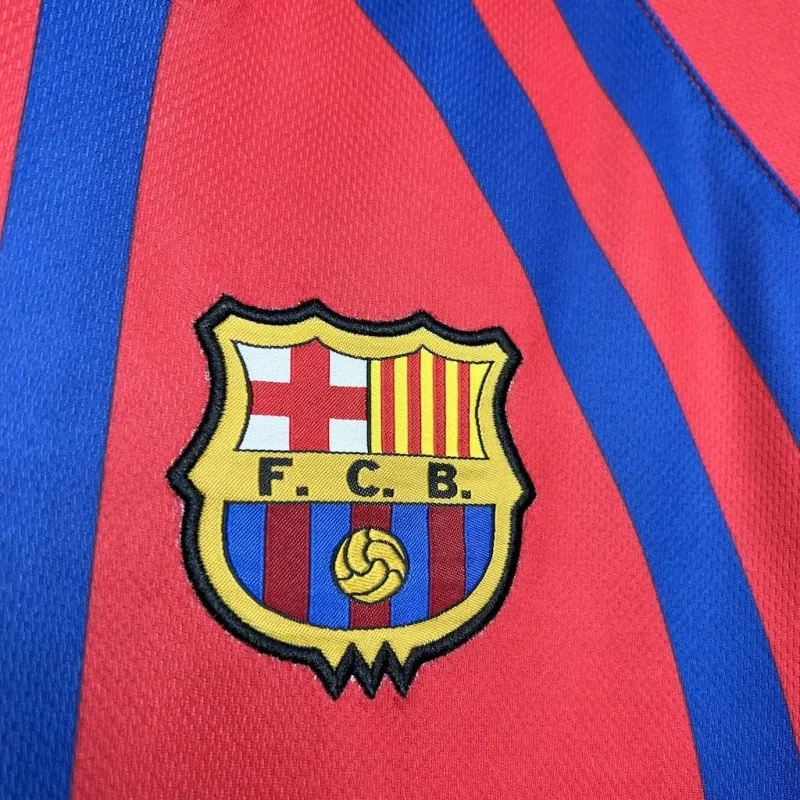 97-98 Barcelona Retro Home Soccer Shirt