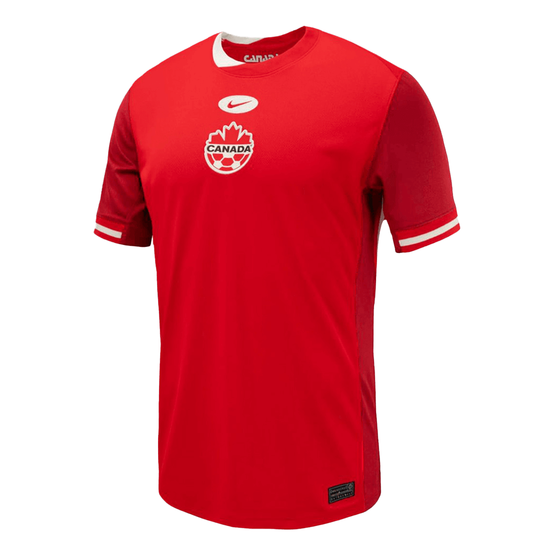 Canada Soccer Jersey Home Custom Shirt 2024