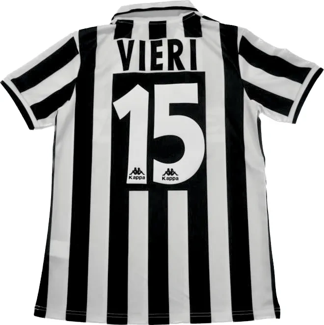 1996-97  Juventus Del Piero #10 Zidane #21 Retro Jersey Home Replica
