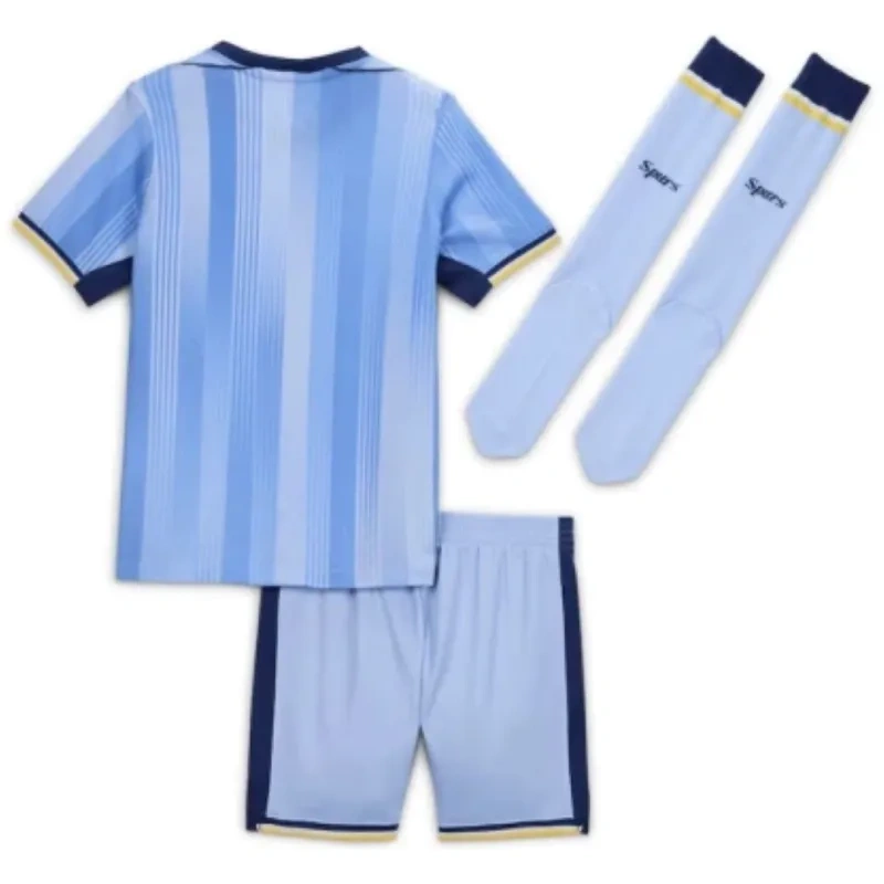 Kids Tottenham Hotspur Away Full Kits(Jersey+Shorts+Socks) 2024/25