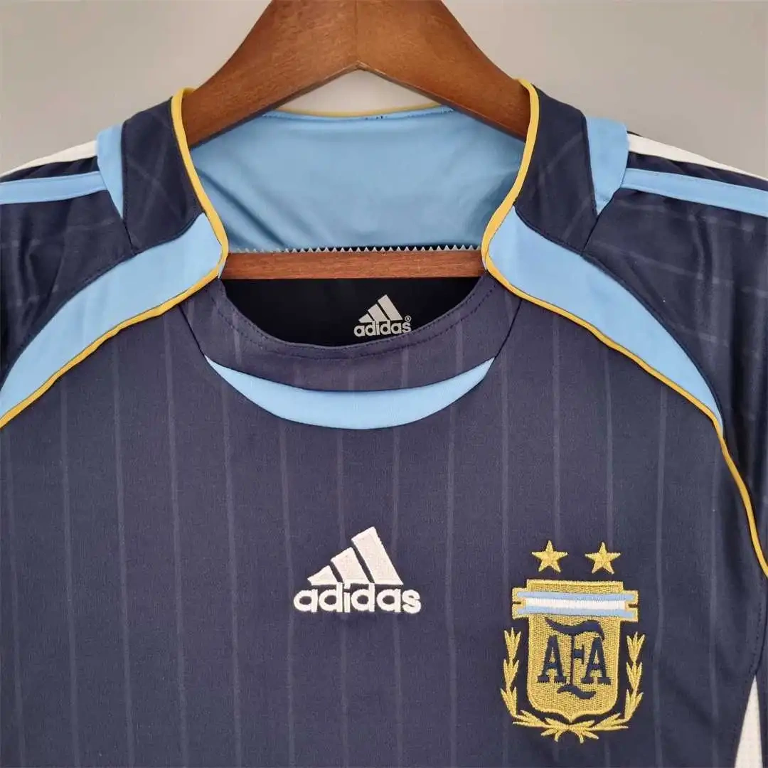 Argentina Retro Jersey Away Replica World Cup 2006