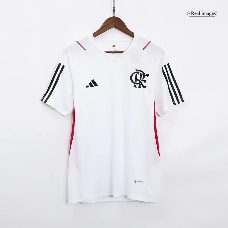 CR Flamengo Pre-Match 2023/24 Jersey White Replica