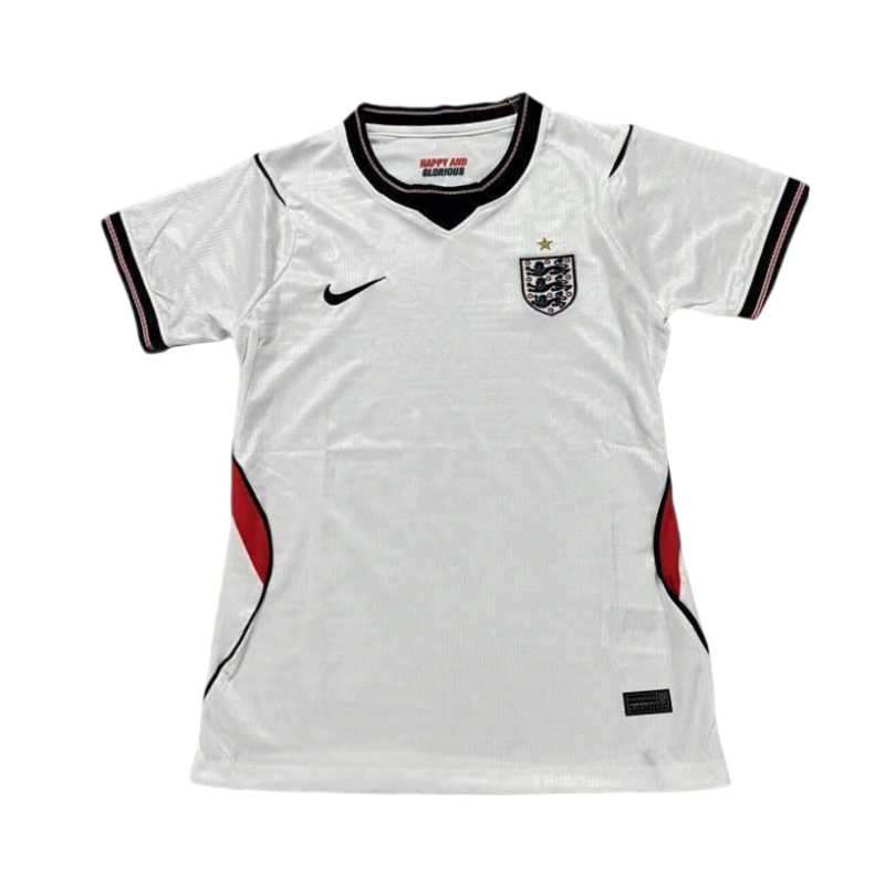 England World Cup 2026 Home Women's Short Sleeve Jersey Fan Version