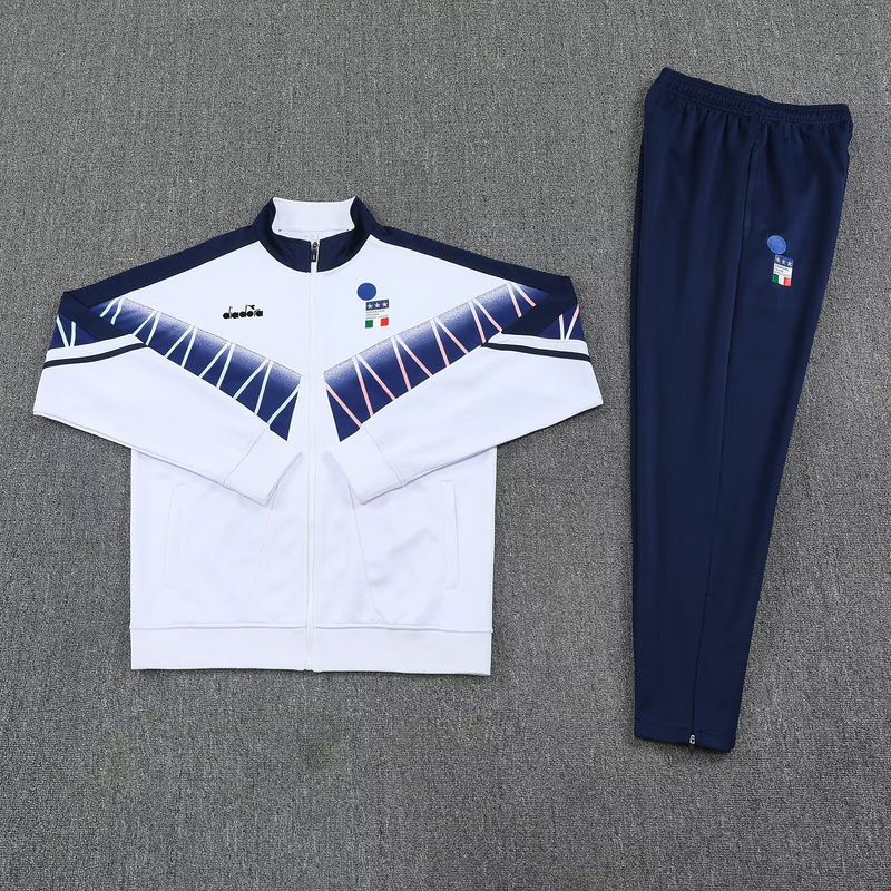 2025 Italy Chandal Retro Blanco Training Football Track suits