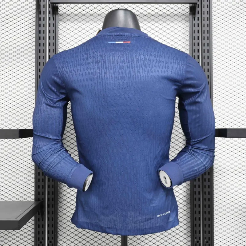 24-25 PSG Home Long Sleeve Kit Player Version Shirt Soccer Jersey