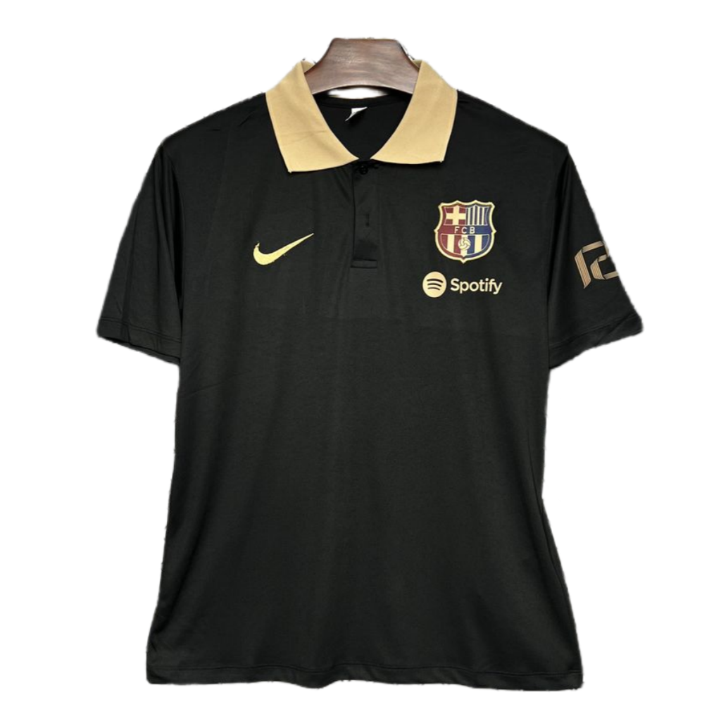 24-25 Barcelona Black POLO Shirt