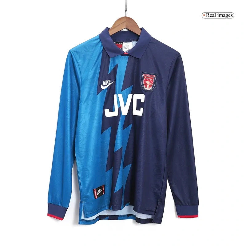 95-96 Arsenal Retro Away Long Sleeve Jersey