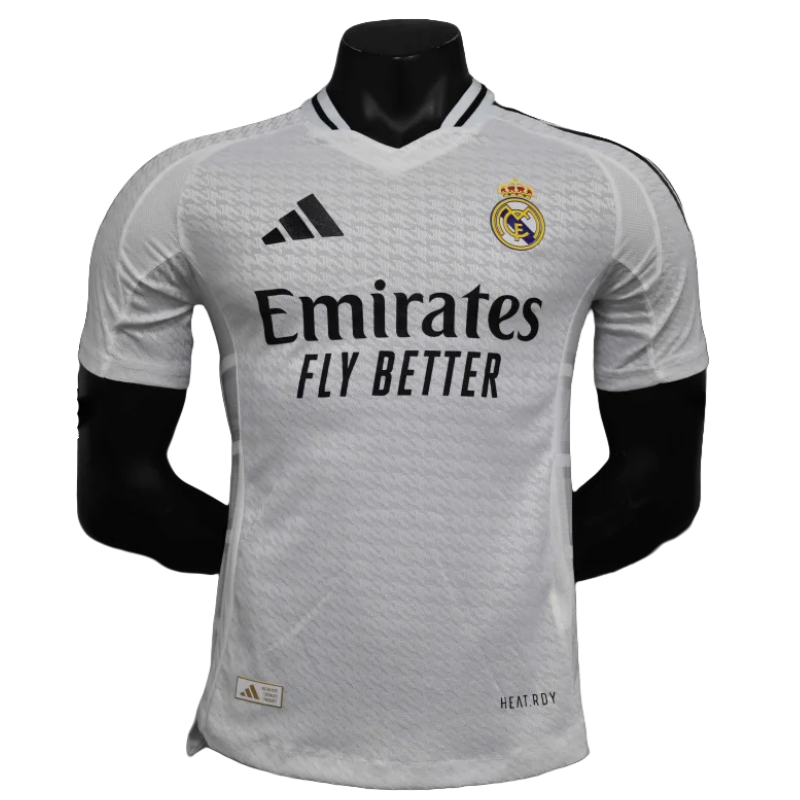 24-25 Real Madrid Home Soccer Jersey Player Version