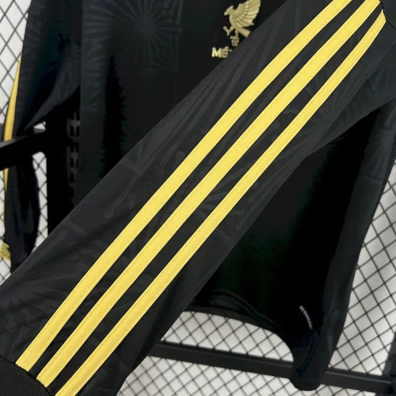 Mexico Third Jersey Long Sleeve Gold Cup 2025 fans Version