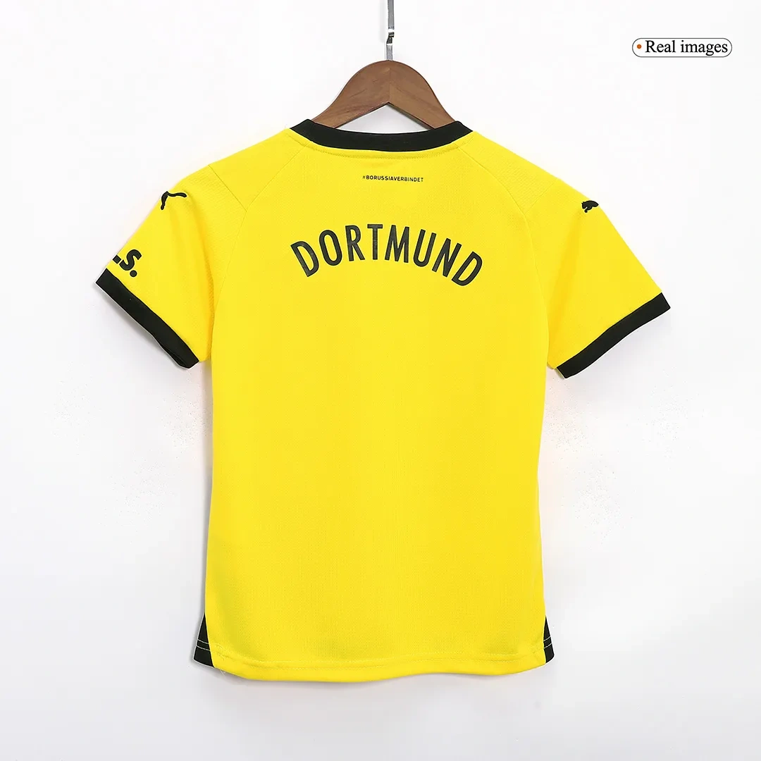 23-24 Kids Borussia Dortmund Home Whole Kit (Jersey+Shorts+Socks)