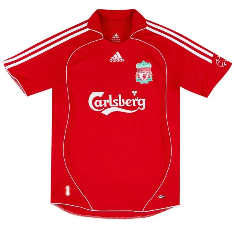 06-07 Liverpool Retro Jersey Home