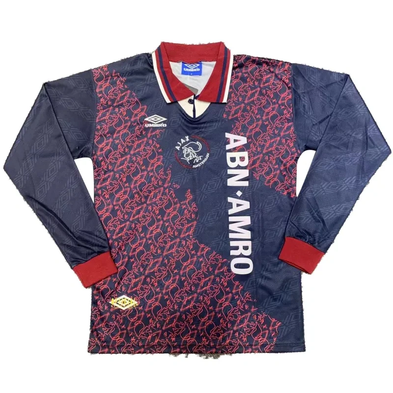 Ajax 1995/96 Retro Jersey Away Long Sleeve