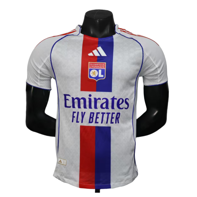 2025-26 olympique Lyonnais Home football jersey - player version