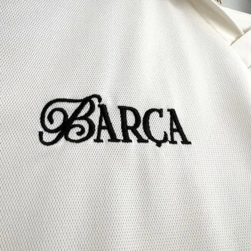 24-25 Barcelona POLO Shirt Lamin Yamal 304 White