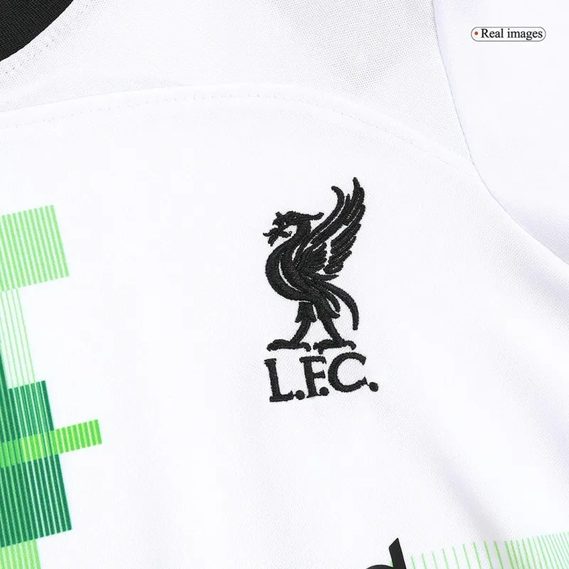 23-24 Kids Liverpool Away Jersey Kit