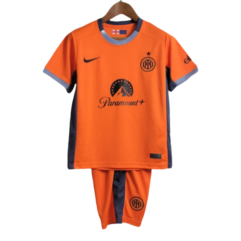 23-24 Inter Milan Third Away Kids Kit Jersey+Short