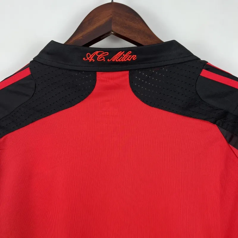 AC Milan Retro Jersey Home Long Sleeve 2007/08