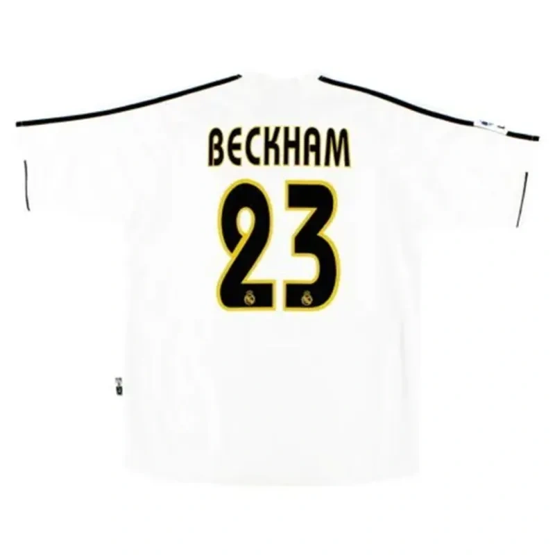 2003/04 Real Madrid BECKHAM #23 Retro Home Jersey