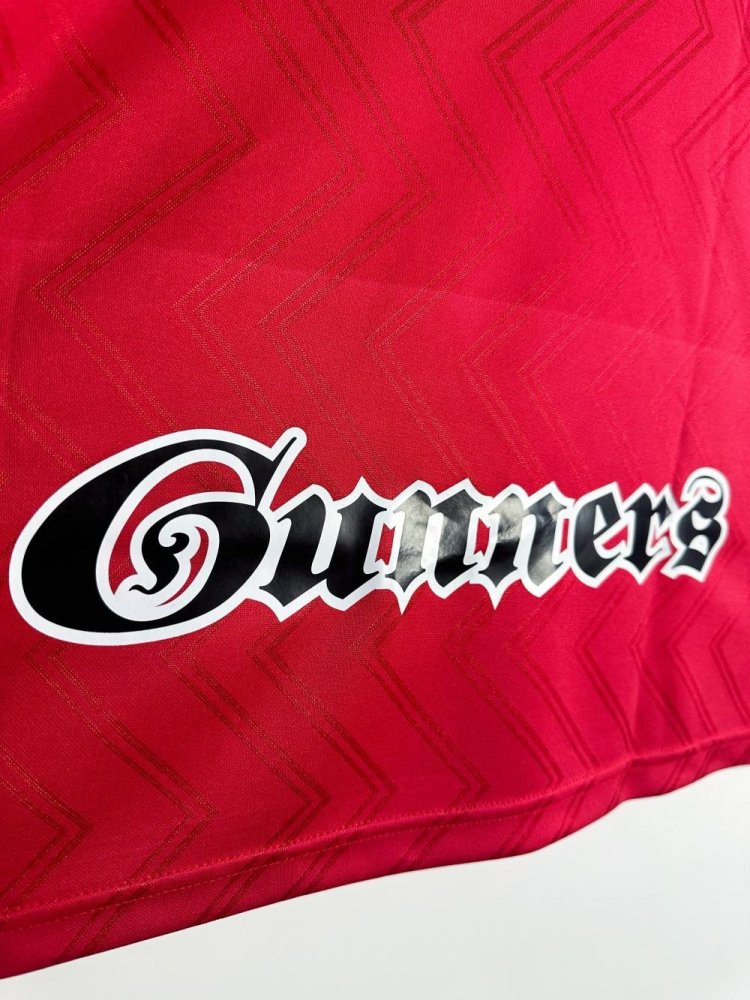 Arsenal Retro Long Sleeve Home Football Shirt 1996-1997