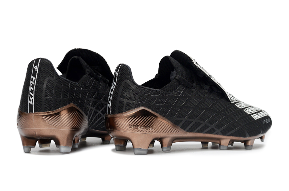 F50 shoelace fully knitted waterproof FG Football Shoes