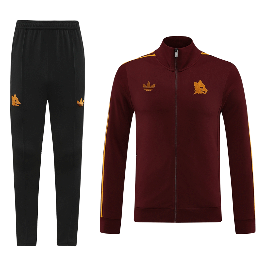 Roma long sleeve football jersey training sportswear 24-25