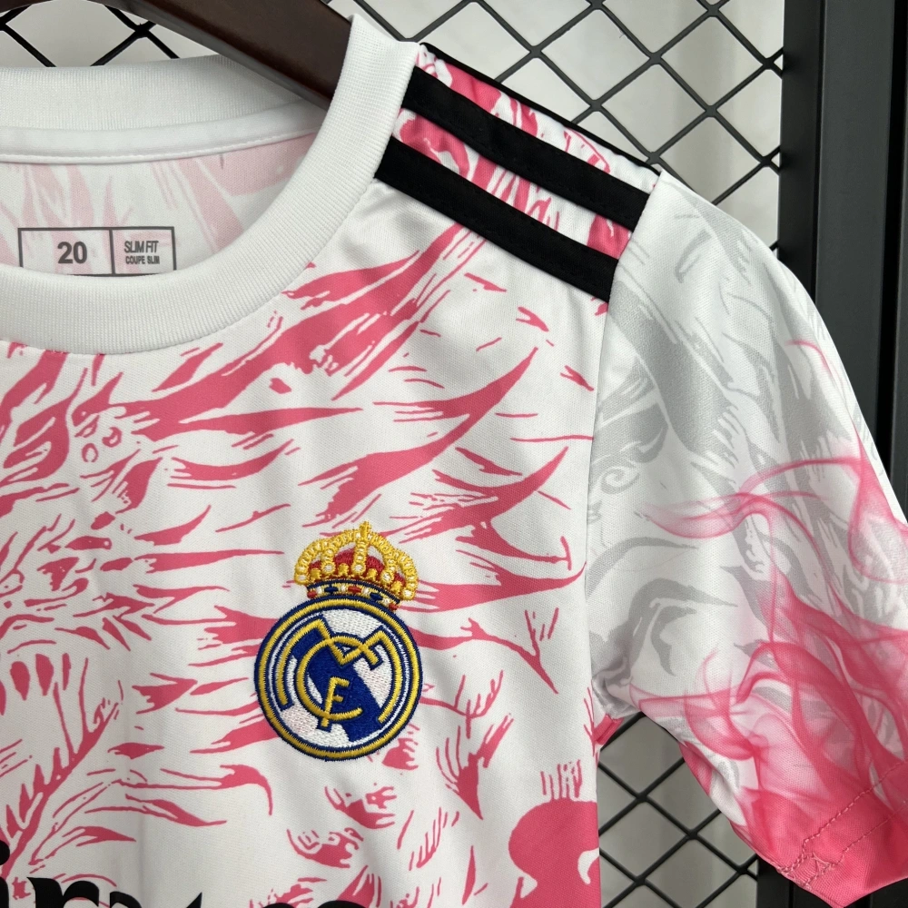 Real Madrid Soccer jersey kids Dragon Special Edition Kit 2025-26