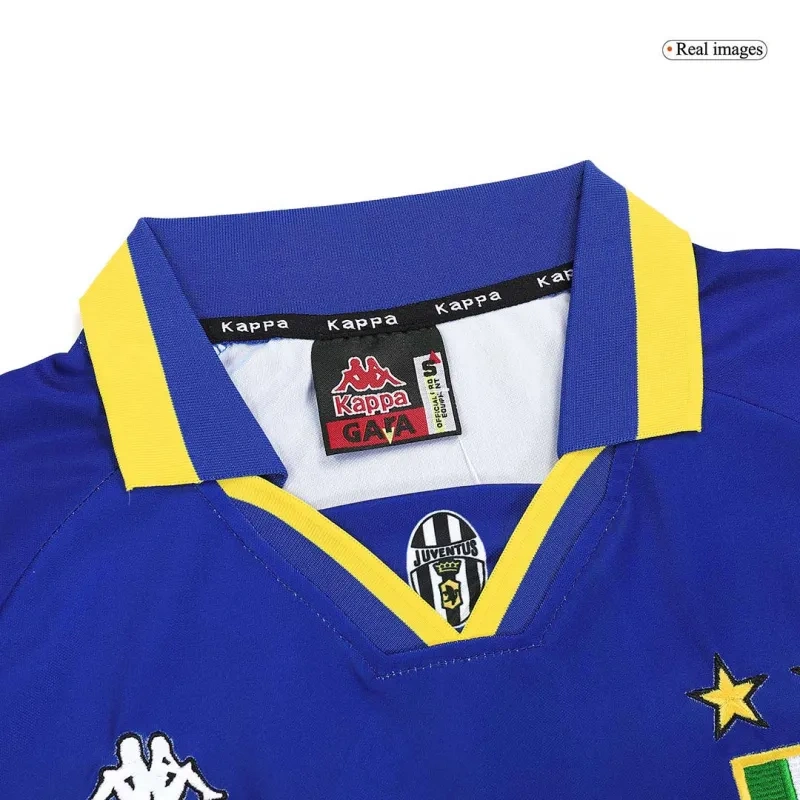 1995-96  Juventus Retro Long Sleeve Jersey Away
