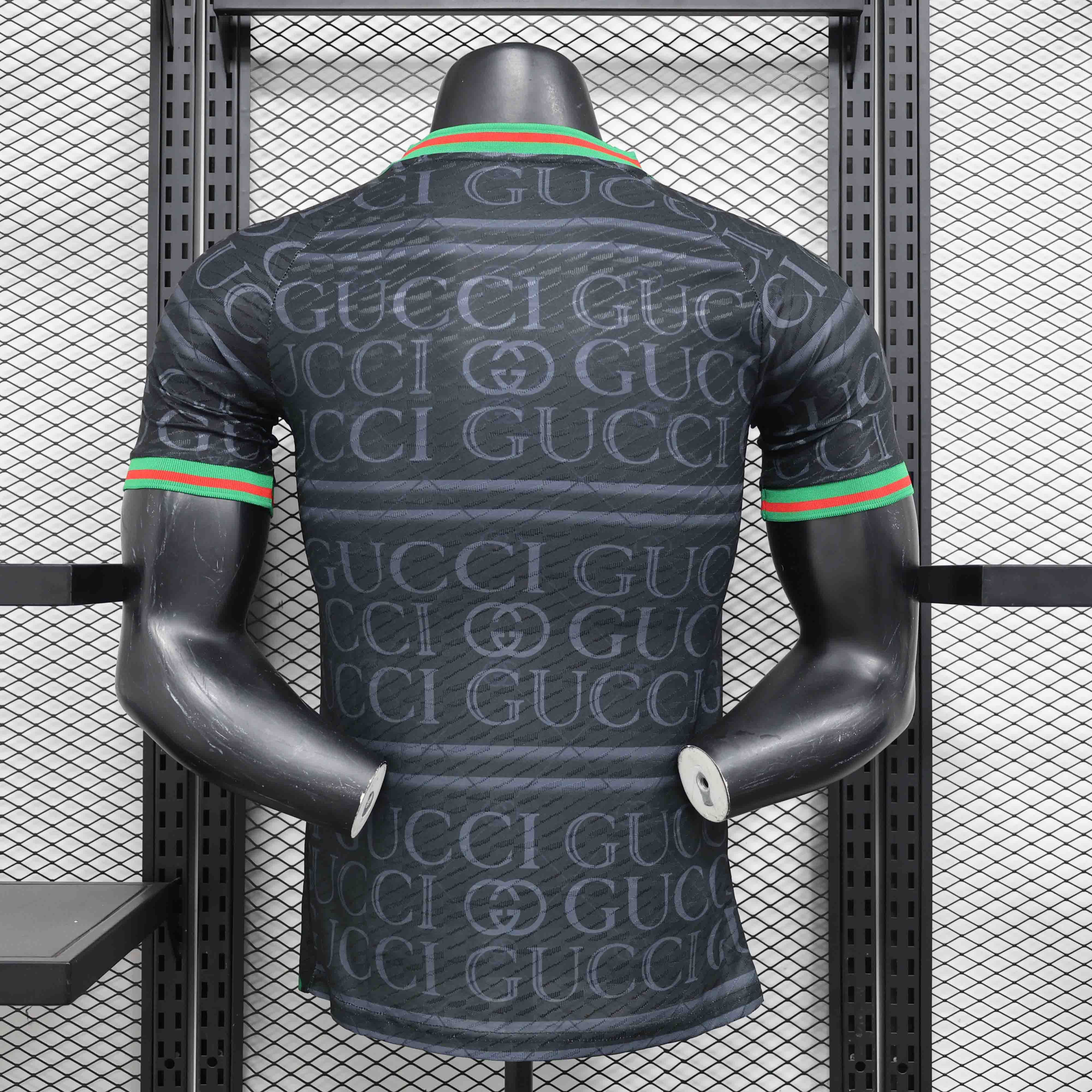 24-25 Real Madrid VS GUCCI Black Player Version Jersey