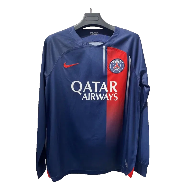 23-24  PSG Home Long Sleeve Jersey