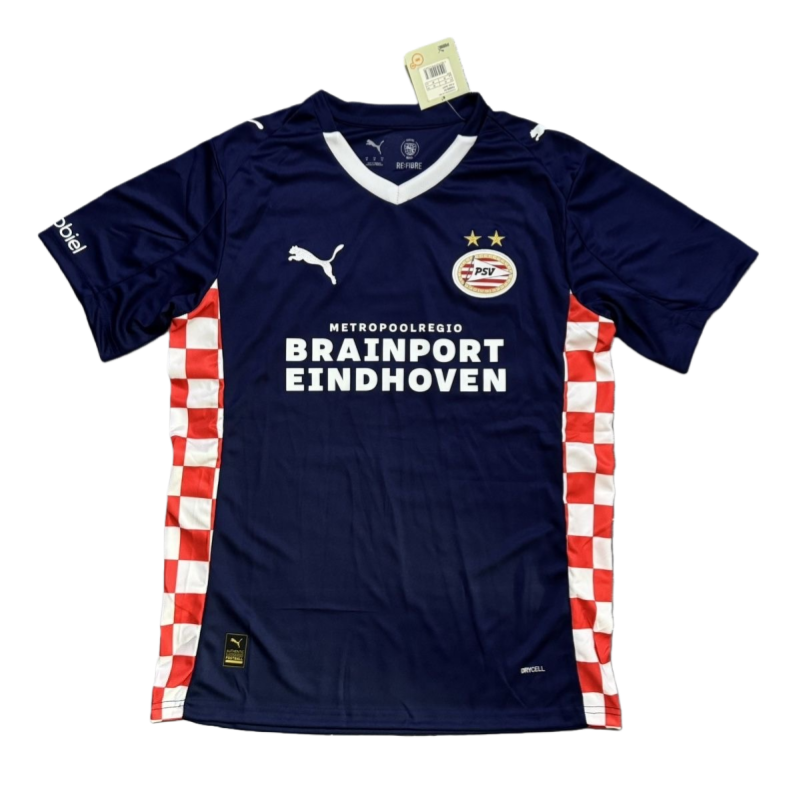 2025-26  PSV Eindhoven Away Football jersey Fan version