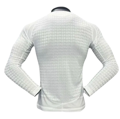 2024-25 Real Madrid Home Long Sleeve Jersey Player Version