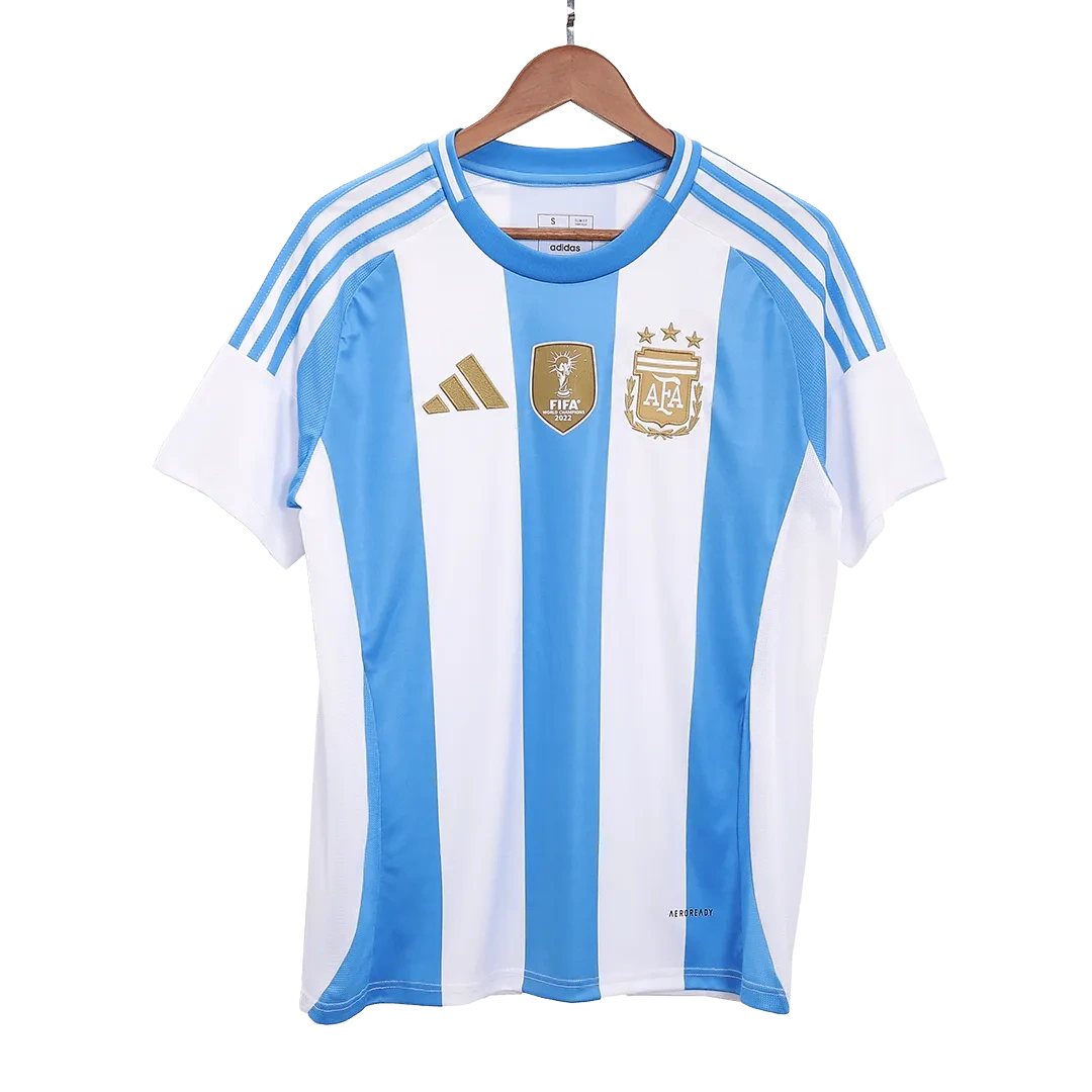 2024 Argentina Home Jersey Messi #10 Di Maria #11 J.Álvarez #9 Copa America