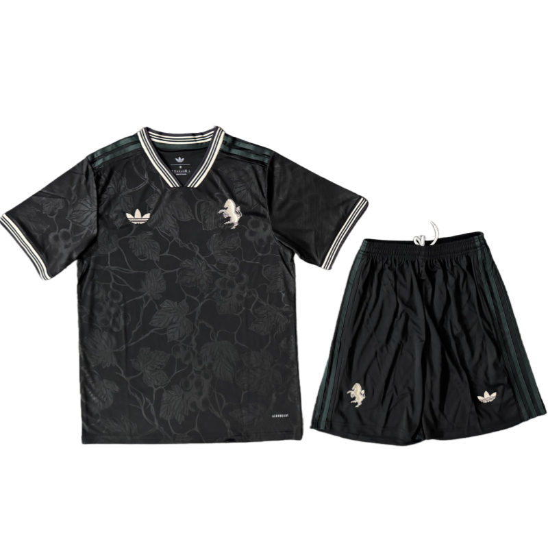 Juventus Third Away Kids Football Shirt Kit 25-26 Fan Version
