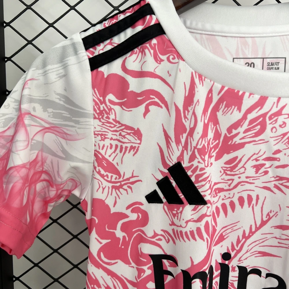 Real Madrid Soccer jersey kids Dragon Special Edition Kit 2025-26
