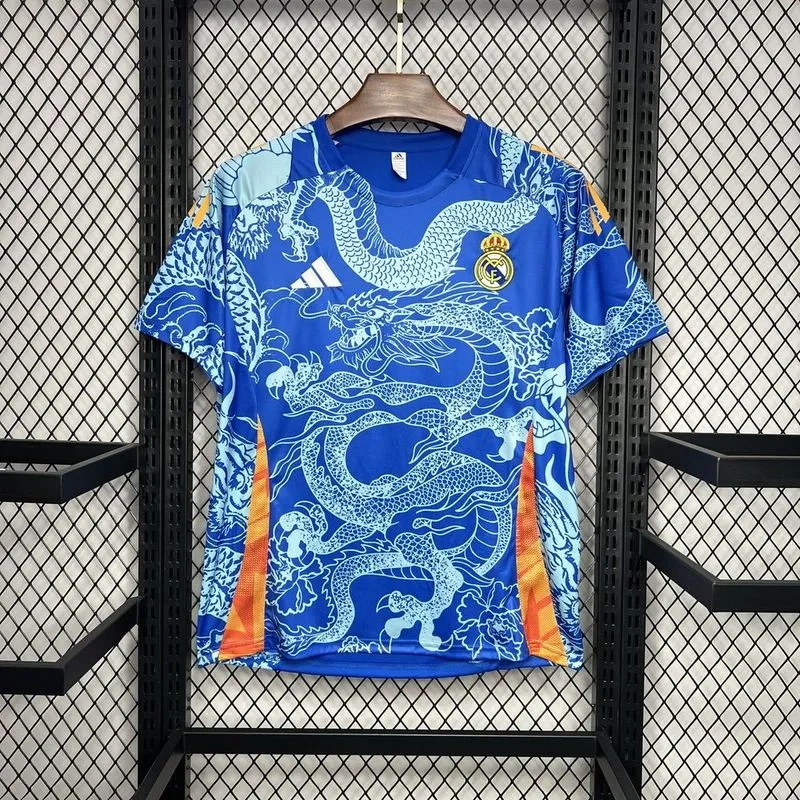 24-25 Real Madrid Blue Dragon Special Edition Jersey