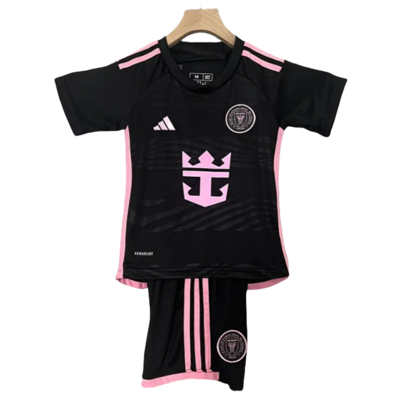 24-25 Inter Miami Away Kids Kits Children Sets Football Jersey