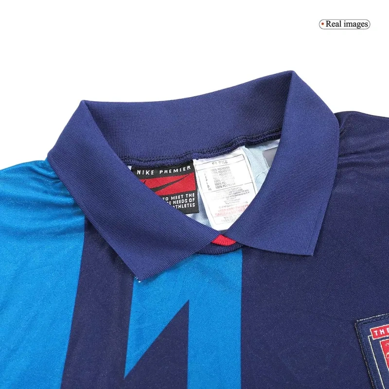 95-96 Arsenal Retro Away Long Sleeve Jersey