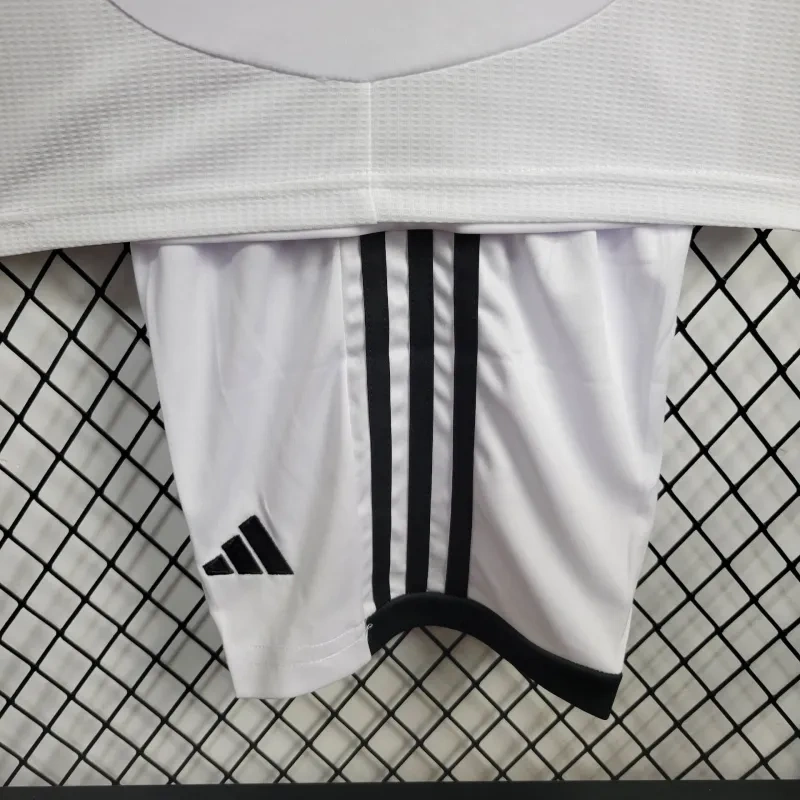 24-25 Real Madrid Home Kids Kit Jersey+Shorts