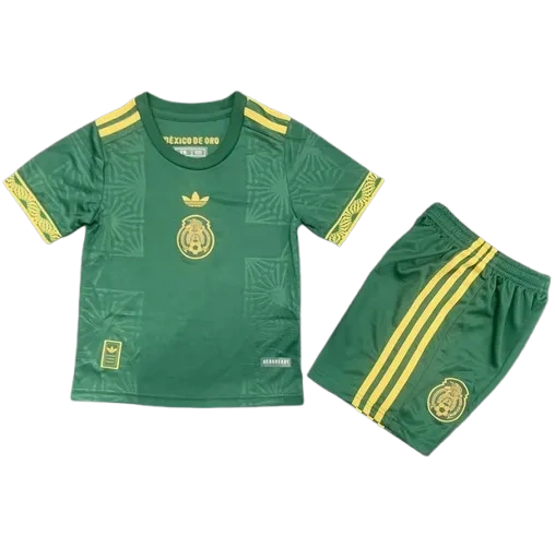 Kids Mexico Greeen Gold Cup Kits 2025