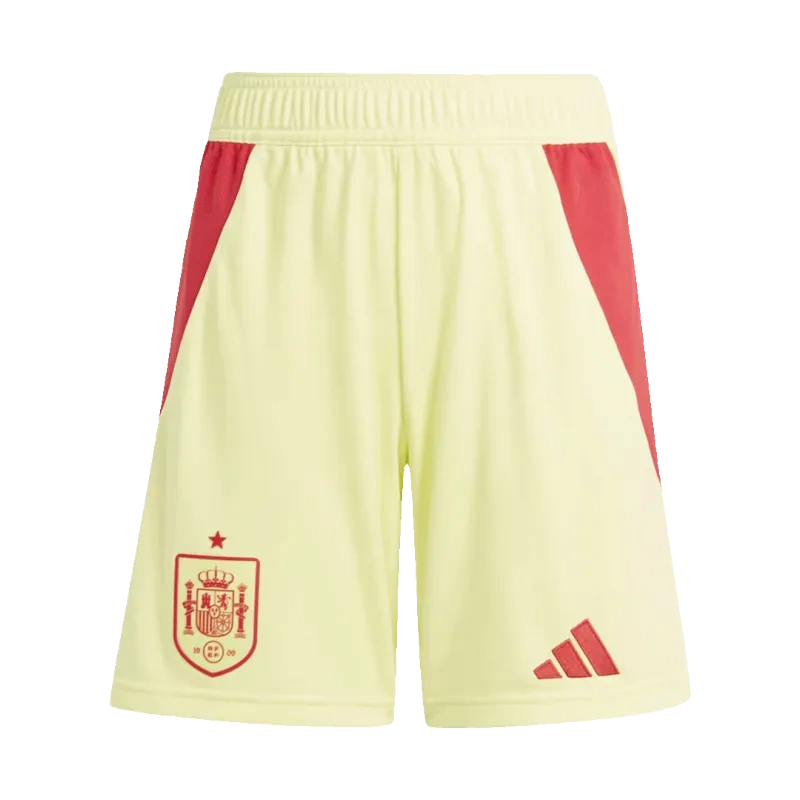 Spain Away Soccer Shorts Euro 2024